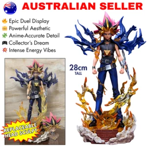Yugi Muto Yu-Gi-Oh! 28cm Statue Action Yami Yugi Dark Duel Figure Anime - Picture 1 of 9