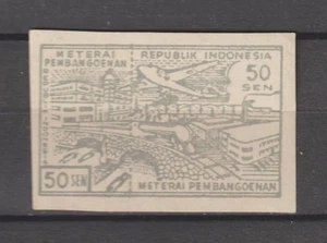 Niederlande Indien Einnahmenmarke Fiscal Meterai Pembangoenan 50 S Zwischenzeit - Bild 1 von 1