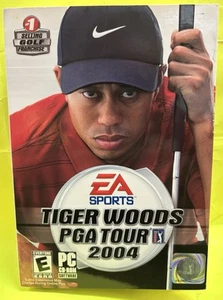 EA Sports Tiger Woods PGA Tour 2004 PC CD-ROM 3 Discs neuwertig mit Key kostenloser Versand - Bild 1 von 2