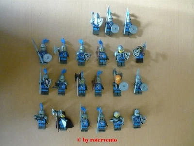 Lego Ritter Burg Figuren Sammlung Konv.  Black Falcon Falkenritter 29 Figuren ZB - Bild 1 von 4