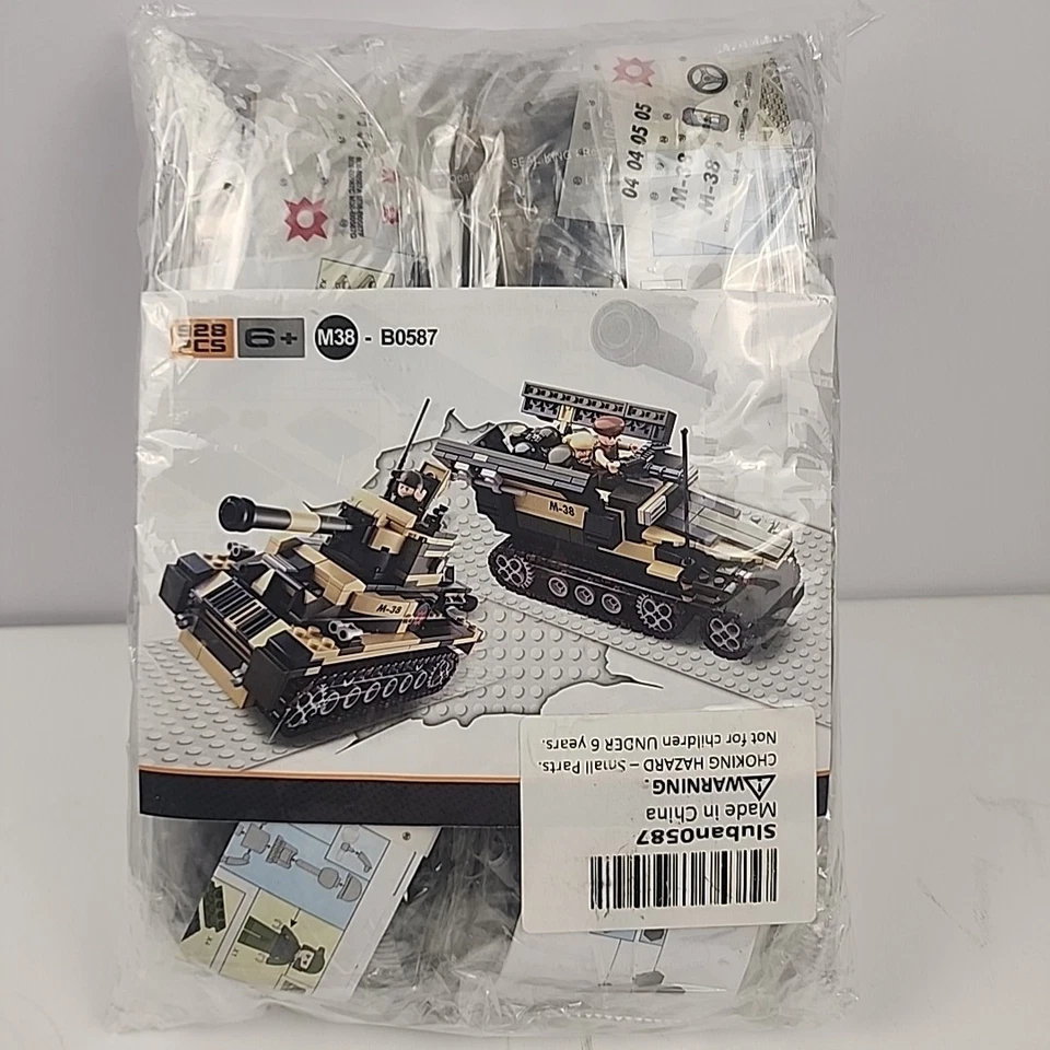 Sluban Army building blocks set Sluban0587 M38 New in Package no Box - Image 1 of 4