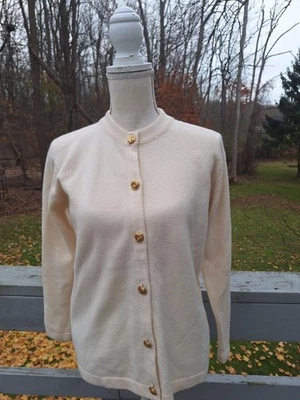 Wonderful Vintage Cashmere Cardigan Sweater by Pringle of Scotland - Image 1 of 4