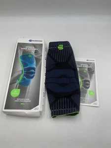 Bauerfeind Sports Knee Support 3D Airknit Technology Size Large Black - Picture 1 of 7