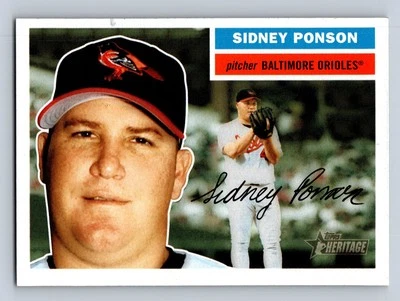 2005 Topps Heritage #269 Sidney Ponson Baltimore Orioles - NM/MT - Image 1 of 2
