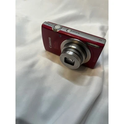 Câmera Digital Canon PowerShot ELPH 190 IS Vermelha 20MP 10x Zoom Óptico - Imagem 1 de 4