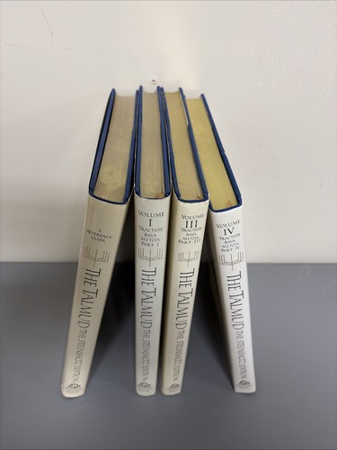 The Talmud Steinsaltz Edition - Volumes 1-18 and Reference Guide