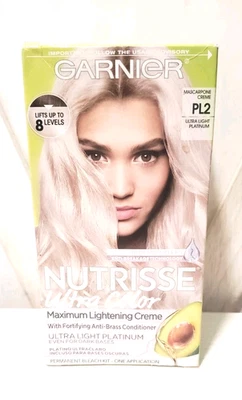 Garnier Nutrisse осветляющий крем для волос максимум #PL2 УЛЬТРАЛЕГКИЙ ПЛАТИНОВЫЙ - Изображение 1 из 2