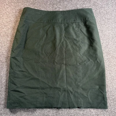 14 FALDA LÁPIZ WORTHINGTON VERDE LUNARES TEJIDA ELÁSTICA FORRADA VENTILACIÓN TRASERA Foto 1 de 4