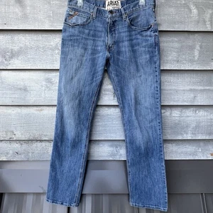 Ariat Mens Jeans Low Rise Straight M4 Size 35/34 - Picture 1 of 15