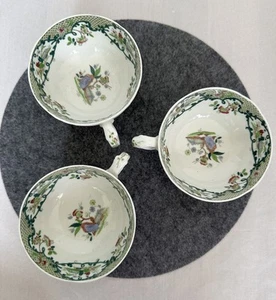 Antique Collectibles 1800s John Ridgway 2/6369 Tahita Bone China Tea Cups. - Picture 1 of 14
