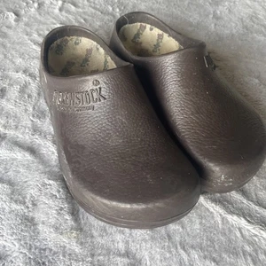 Birkenstock Super Birki size 39.5 brown clogs - Picture 1 of 7