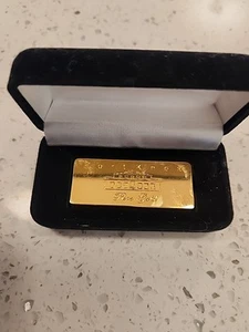 Fort Knox Replica Gold Bar Paperweight - Picture 1 of 3