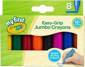 CRAYOLA MyFirst Jumbo Crayons - Assorted Colours Easy-Grip Colouring Crayons... - Picture 1 of 4