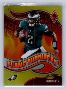 Panini Phoenix Flame Throwers 2021 Jalen Hurts amarillo/75 #FT-24 - Imagen 1 de 2