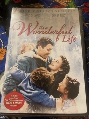 It's A Wonderful Life (Two-Disc Collector's Set) Disc Loose Inside. New Sealed - Image 1 of 2