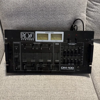 VINTAGE ROSS MODEL DM-100 DJ STEREO MIXER - Bild 1 von 3