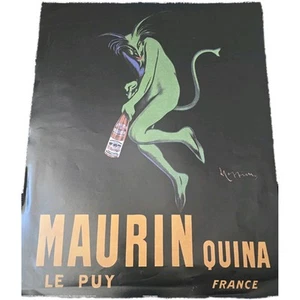 MAURIN QUINA DE PUY - Alkoholische Getränke Retro Werbung Poster 16x20 - Bild 1 von 4