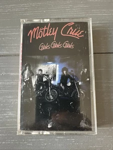 Mötley Crüe - Girls, Girls, Girls (1987 Heavy Metal Cassette) Motley Crue - Foto 1 di 7