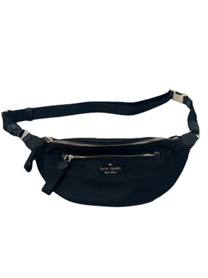 Riñonera Kate Spade Chelsea The Little Better negra de nailon Foto 1 de 4