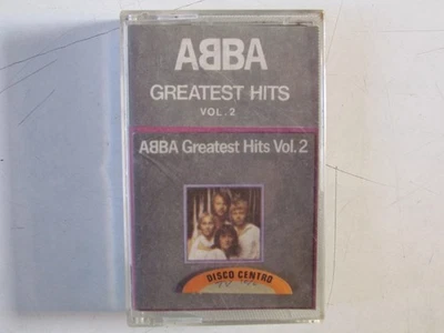 ABBA - CASSETTE TAPE PERU - WHITE PAPER LABEL "GREATES HITS VOL 2" - Image 1 of 4