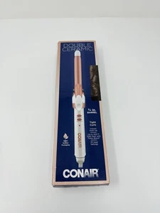 Conair Double Ceramic 3/4” Barrel Classic Curls 30 Heat Settings Dual Voltage - Picture 1 of 6