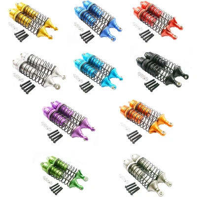 All Metal Alloy Front Shock Absorber 100mm Fit For 1:10 Traxxas Slash 4x4 Rc Car - Image 1 of 4