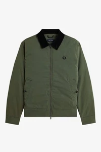 🔵Fred Perry – Caban Jacke J8535 w19 laurel w green Herren New FW25 - Bild 1 von 9