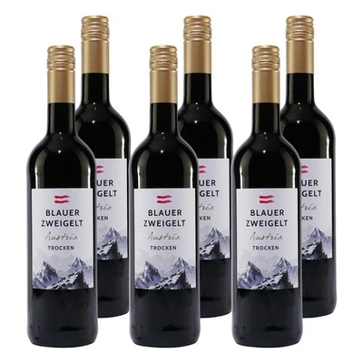 Mertes Blauer Zweigelt Austria -trocken- (6 x 0,75L) - Bild 1 von 3