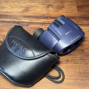 Pentax Binoculars Tankro UP 8x21 Navy Compact Fully Multi Coated Bright View - Picture 1 of 3