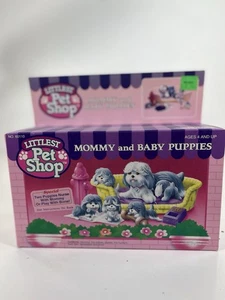 1992 Kenner Littlest Pet Shop Mama und Baby Welpen 60110 Neu - Bild 1 von 4