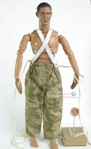 DRAGON 1:6 WW2 GERMAN INFANTRY SOLDIER SUSPENDERS TROUSERS PANTS 2-COLOR DA_C_29 - Picture 1 of 1