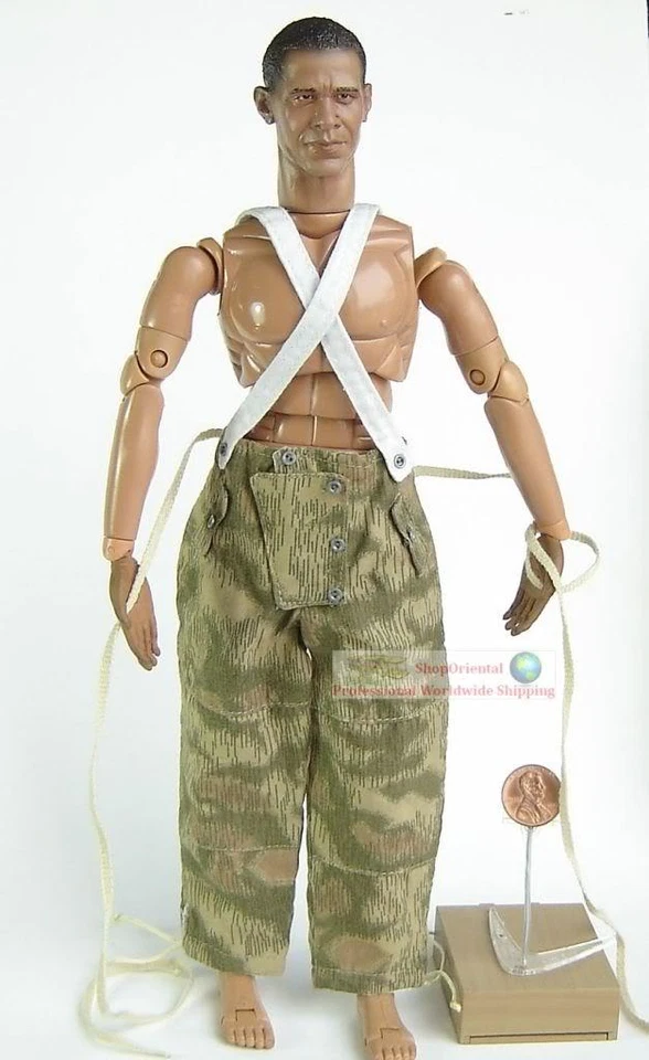 DRAGON 1:6 WW2 GERMAN INFANTRY SOLDIER SUSPENDERS TROUSERS PANTS 2-COLOR DA_C_29 - Image 1 of 1