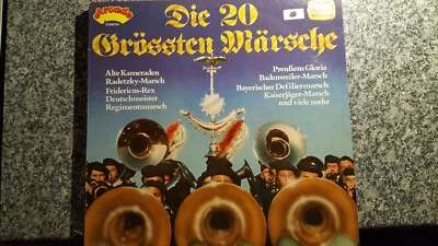 Die 20 Grössten Märsche * Arcade Sampler * Vinyl LP * - Bild 1 von 2