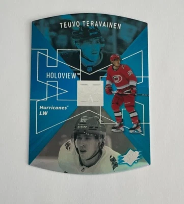 2023-24 UD EXTENDED SERIES HOLOVIEW TEUVO TERAVAINEN SPX-22 CAROLINA HURRICANES - Image 1 of 2