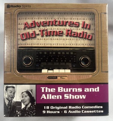 Adventures In Old - Time Radio The Burns And Allen Show 6 Audio Cassettes - Image 1 of 4