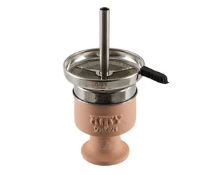 Amy Deluxe Hot Screen Triangle Kamin-Kopf Set | Shisha Wasserpfeife Kohle-Sieb