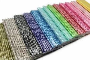 25 X Paper Drinking Straws Chevron V Shape Party Drink Straw - Picture 1 of 11