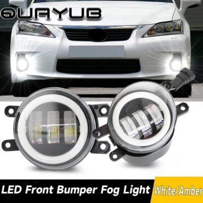 PARA Lexus CT200h 2011-2017 LED luz antiniebla delantera parachoques luces de conducción derecha+izquierda Foto 1 de 4