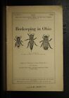 antike 1923 Broschüre Imkerei in Ohio Bauer Landwirtschaft Bulletin Bienen