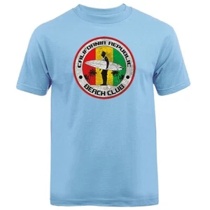 Camiseta gráfica estilo de vida surf estilo de vida California Republic Beach Club Rasta Cali - Imagen 1 de 17