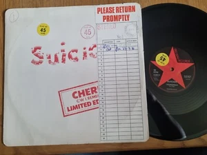 Suicide – Cheree 1978 12” Single Limited Edition Red Star Records Alan Vega - Picture 1 of 6