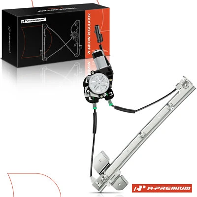 Regulador de janela dianteira esquerda com motor para Dodge Ram 1500 2500 3500 Van 99-03 B1500 - Imagem 1 de 4