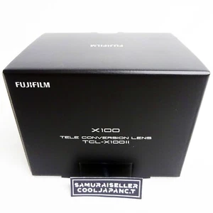 FUJIFILM TCL-X100 II Tele Conversion Lens for X100F/X100T/X100S Silver Japan NEW - Picture 1 of 11