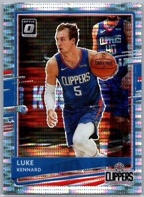 2020-21 Panini Donruss Optic #65 Luke Kennard Silver Pulsar Prizm Clippers - Image 1 of 2