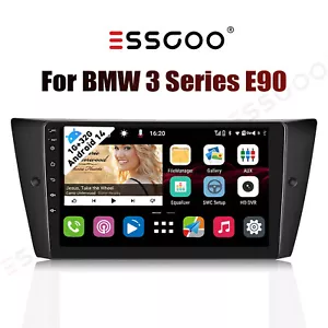 9" Android 14 For BMW 3 Series E90 91 92 E93 Car Radio Stereo CarPlay GPS BT 32G - Picture 1 of 12