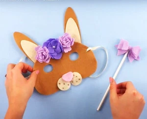 Sizzix Bigz L Animal Mask die #664386 Retail $29.99 Bunny/Panda/Cat/Bear/? - Picture 1 of 4