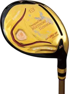 MUTSUMI HONMA Golf Club Fairway Wood FW 13W MH250SF Phoenix Flex R SR From Japan - Image 1 of 4