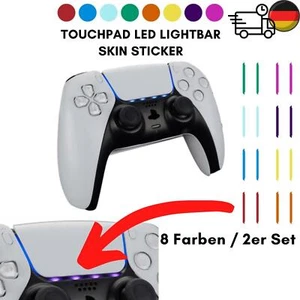 PS5 LED Touchpad Lightbar Skin Sticker Decal para controlador Dualsense | Juego de 2 - Imagen 1 de 12