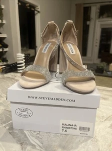 Steve Madden Kalina-R Rhinestone Heels - Picture 1 of 3