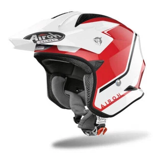 Airoh TRR S Keen Trials Helmet Red Off Road Motorcycle - Picture 1 of 5